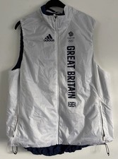 Team GB Adidas Tokyo Olympics 2020 Vest Gilet Top Athlete Issue Size 26 Ladies