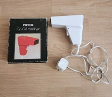 Vintage Pifco Go Girl Hairdryer White ,read