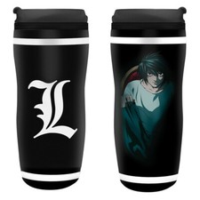 OFFICIAL DEATH NOTE L CHARACTER TRAVEL COFFEE MUG CUP NEW IN GIFT BOX BNWT ABY