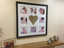 Large Love Heart Mirror Multi