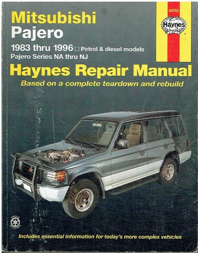 Mitsubishi pajero 2 6 - mitsubishi,