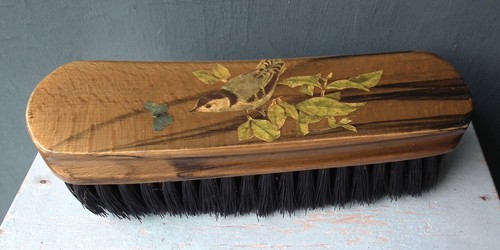 Vintage wooden clothes brush