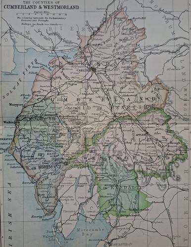 1892 cumberland westmorland - cumberland,