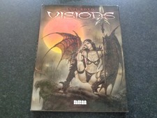 LUIS ROYO VISIONS LTD FIRST H/B BOOK NBM 2003 + FOLD-OUT POSTER EXCELLENT OOP