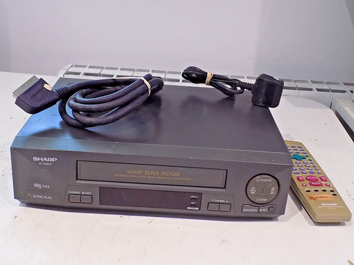 Sharp m303 vhs vcr video - vc-m303,