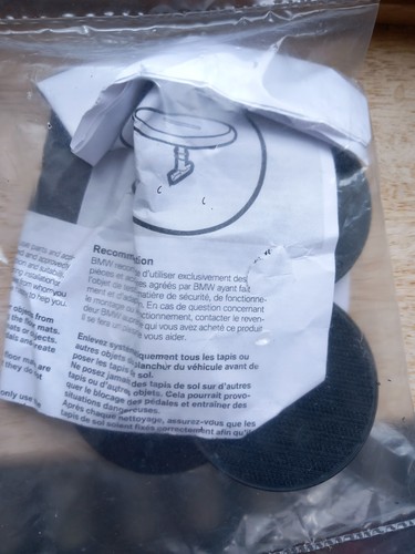 Genuine bmw floor - genuine, clips