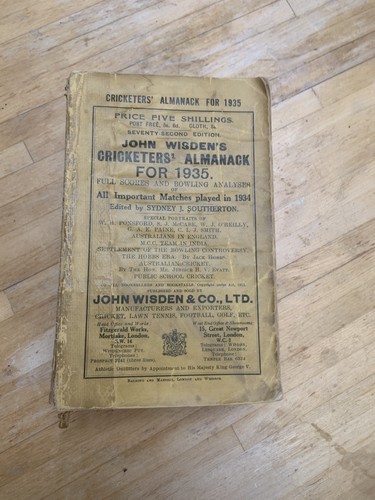 Wisden cricketers almanack - cricketers',