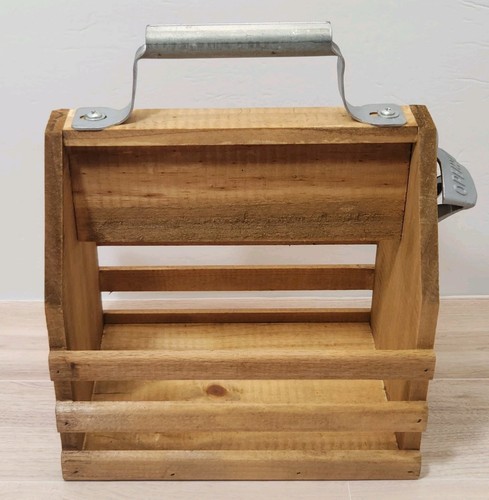 Wooden beer carrier - wooden,