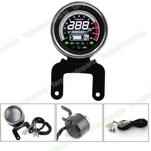 12v universal motorcycle lcd - universal,