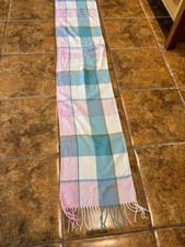 JOULES SCARF BLUE & PINK
