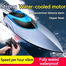 Remote-Controlled Boat High Horsepower 37Cm Large Remote-Controlled High-Speed