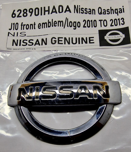 Nissan qashqai j10 emblem - nissan, emblem/