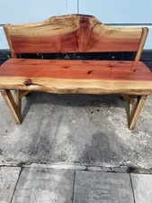 Strong wood bench use for in