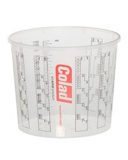 Colad 1.4l Solvent Proof Mixing Cups  - 25 CUPS PLUS 5 LIDS (colcup1400)