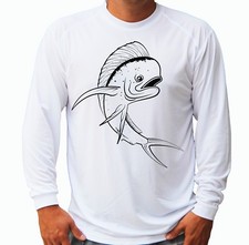 Mahi Mahi Fish Long Sleeve UPF