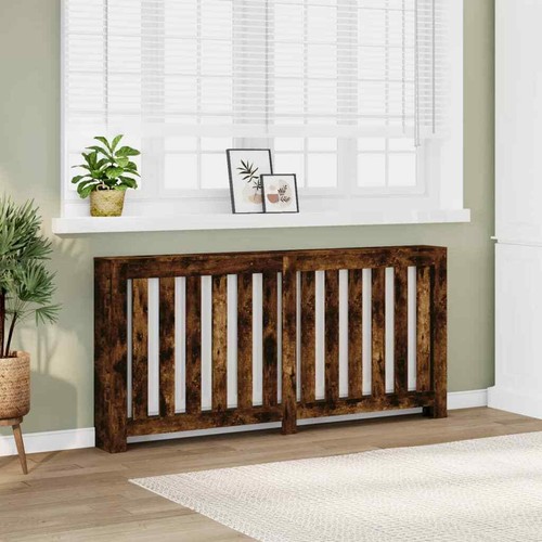 Radiator cover smoked - smoked, oak