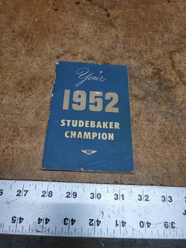 1952 studebaker champion car - champion,
