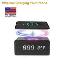 LED Desk Alarm Clock with