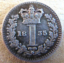 1835 Maundy Penny, A Stunning Coin, Pls See Pictures & Description