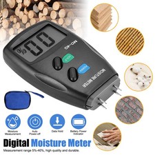 Wood Log Damp Meter Digital