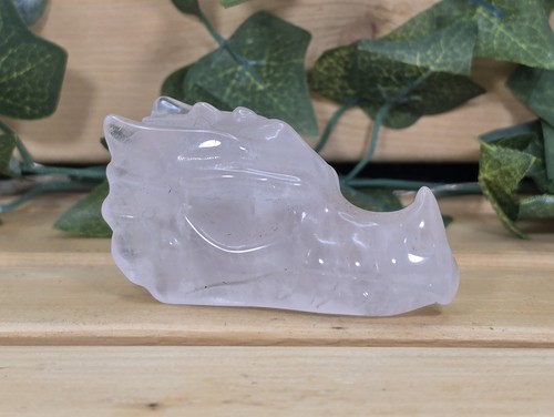 Stunning rose quartz dragon - rose,