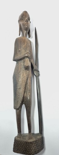 Vintage handcarved african - handcarved,