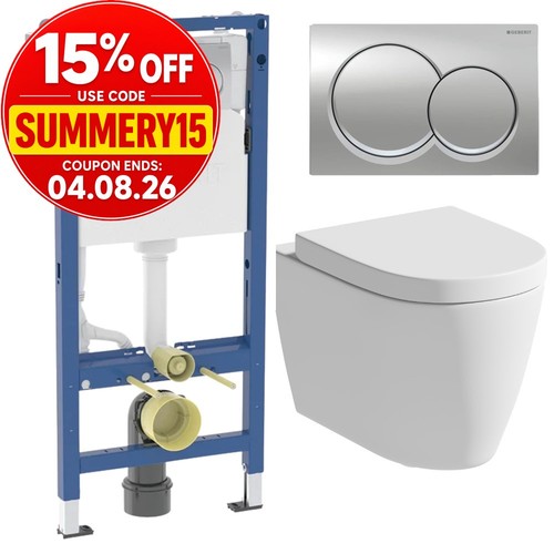 Rimless wall hung toilet - rimless, pan