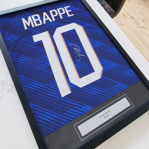 Kylian mbappe signed print - mbappe, #10