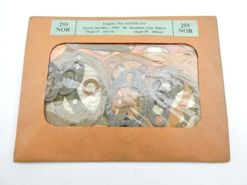 Nos engine gasket set norton - engine,