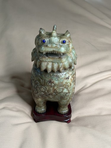 Antique chinese nephrite jade - antique,
