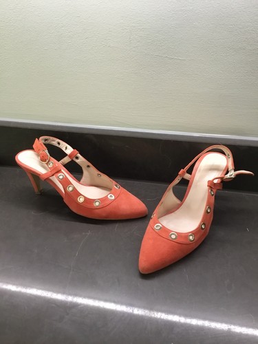 Coral healed sling - back, shoes