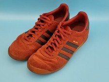 ⭐️ ADIDAS ORIGINALS Red Black MILANO TRAINERS Mens Football Casual UK 10 ⭐️