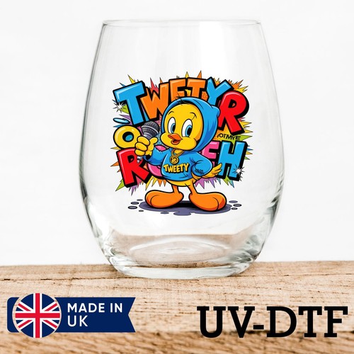 Tweety bird 8pcs dtf - bird,
