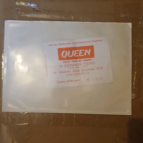 Queen ticket alexandra palace - alexandra,