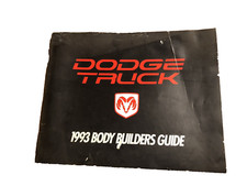 Dodge Pick-up Truck 1993 OEM