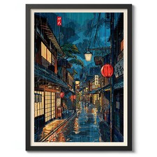 Sapporo tea house - house, print