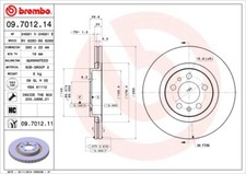 2x New Brake Disc for AUDI