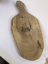 Live Edge Wooden Chopping