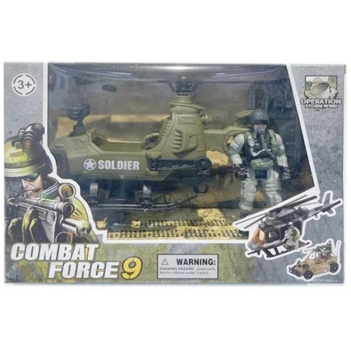 Military helicopter with - military,