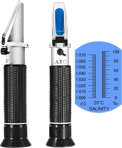 Salinity refractometer - salinity,