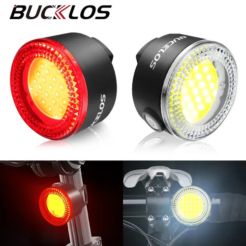 Cob bicycle light front - cob, rear