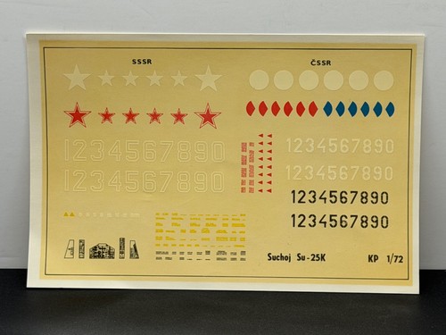Decals suchoj su 25k - kp,