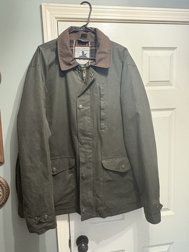 Over under waxed briar jacket - briar,