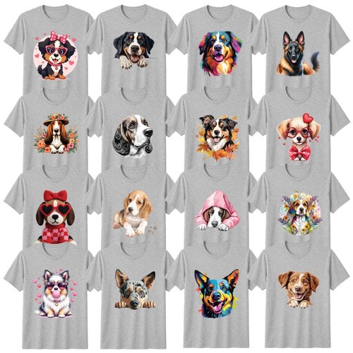 Watercolour dog shirt - dog, t-shirt