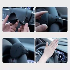 •́ Black Steering Wheel