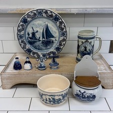 Delftware Mixed Lot of Dutch
