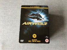 Airwolf Jan Michael Vincent, Ernest Borgnine  Series 1-3 UK DVD In VGC