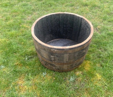 Whisky Barrel half oak Garden