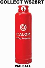 FULL 47 KG 47KG CALOR GAS & BOTTLE LPG PROPANE REFILL EMPTY NOT REQUIRED