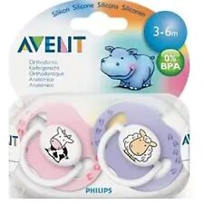 Philips AVENT Silicone Soother 3-6m Cow and Sheep